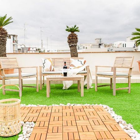 Apulialux Private 100Mq Rooftop Oasis W Jacuzzi Lejlighed Bari Eksteriør billede