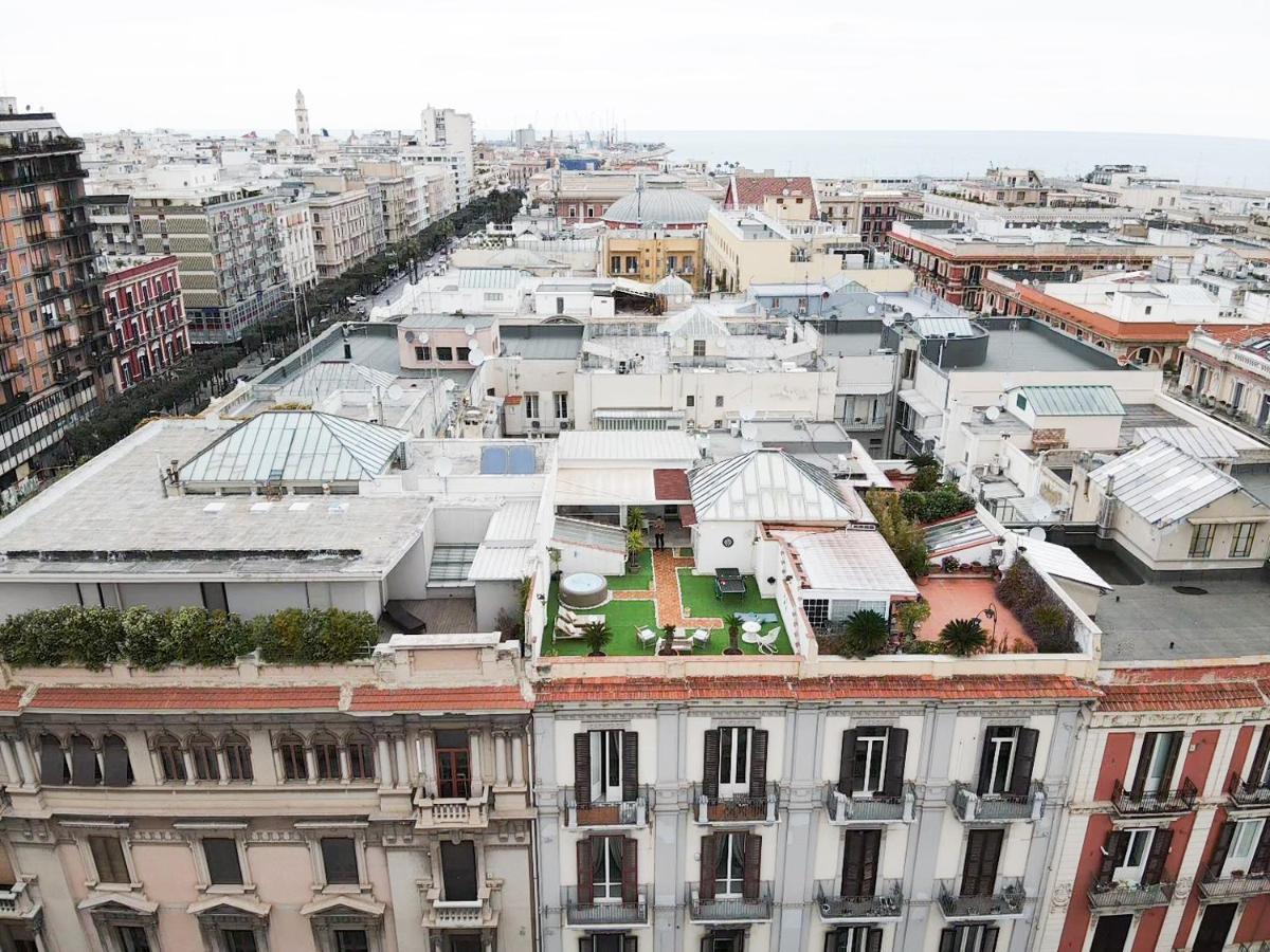 Apulialux Private 100Mq Rooftop Oasis W Jacuzzi Lejlighed Bari Eksteriør billede