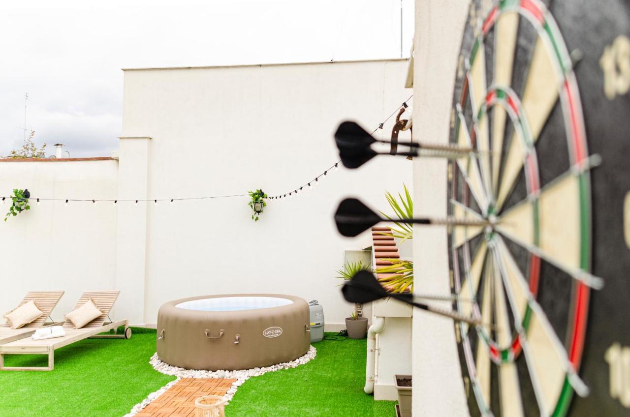 Apulialux Private 100Mq Rooftop Oasis W Jacuzzi Lejlighed Bari Eksteriør billede